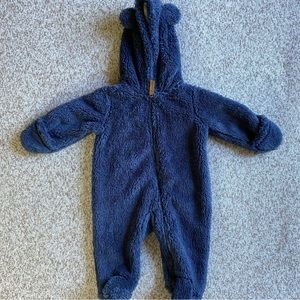 5/$25 Carter’s Baby Navy Blue Sherpa Pram